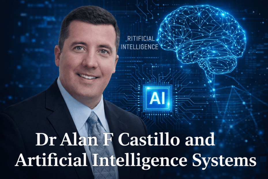 Dr Alan F Castillo and Artificial Intelligence Systems Dr. Alan F. Castillo artificial intelligence systems federal AI architect and generative AI data scientist